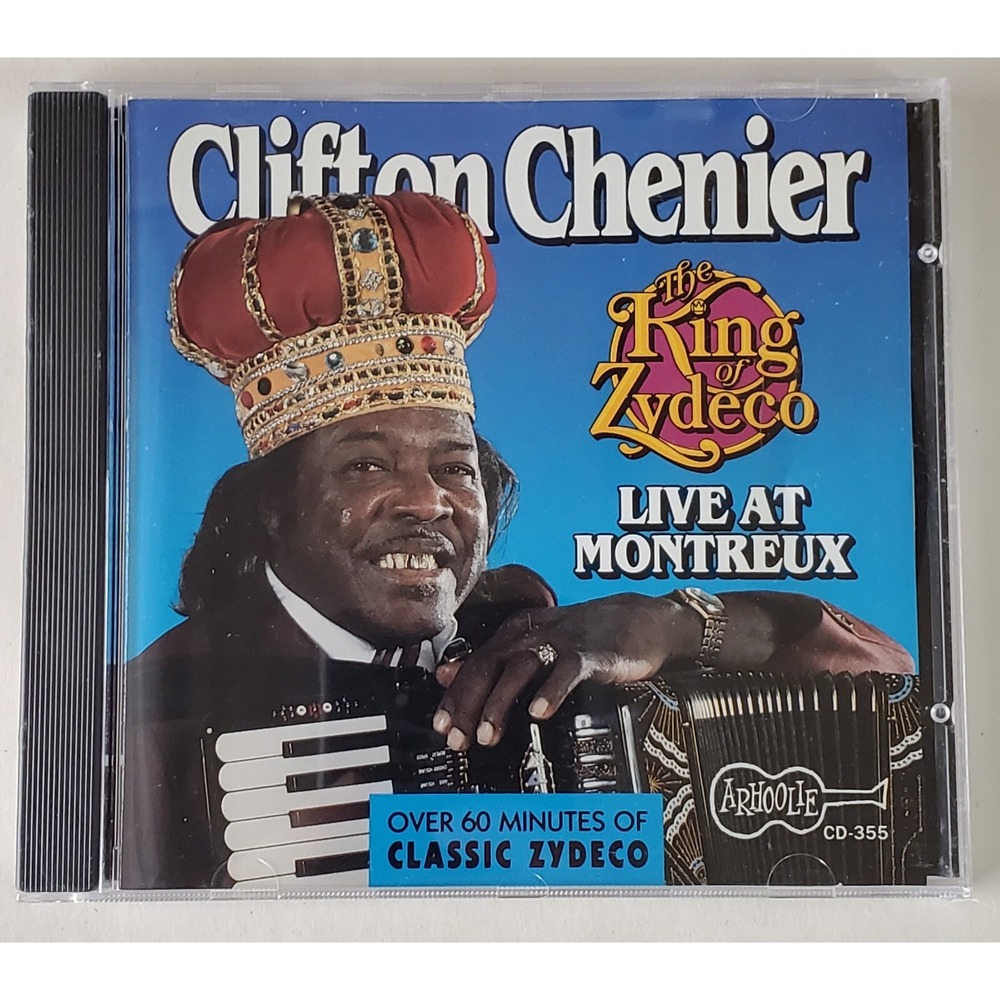 King of Zydeco Live at Montreux by Clifton‎ Chenier (CD, 1993)